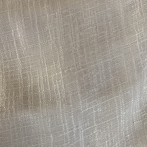 Vintage Liz Baker Women's Elegant Cream A-Line Linen Blend Skirt Plus Size 20W - Picture 4 of 4